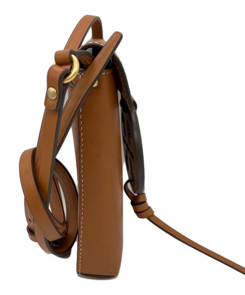 TORY BURCH（トリーバーチ）TORY BURCH (トリーバーチ) Miller Nano/ミラーナノ　クロスボディ　ショルダーポーチ　アイフォンケース ブラウン サイズ:OSの古着・服飾アイテム