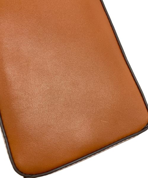 TORY BURCH（トリーバーチ）TORY BURCH (トリーバーチ) Miller Nano/ミラーナノ　クロスボディ　ショルダーポーチ　アイフォンケース ブラウン サイズ:OSの古着・服飾アイテム