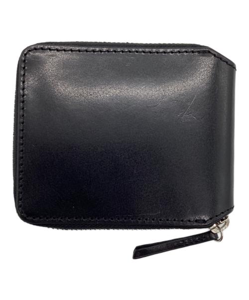 BEAMS（ビームス）BEAMS (ビームス) ジップ レザーウォレット ブラックの古着・服飾アイテム