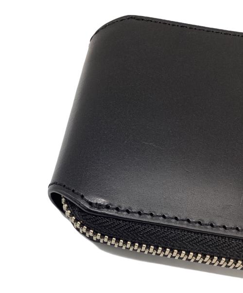 BEAMS（ビームス）BEAMS (ビームス) ジップ レザーウォレット ブラックの古着・服飾アイテム