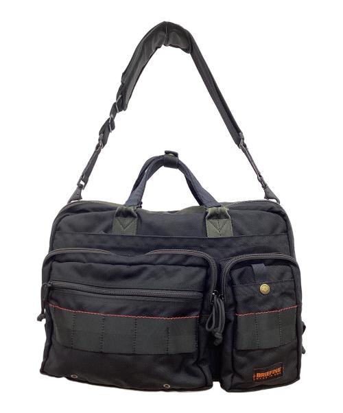BRIEFING（ブリーフィング）BRIEFING (ブリーフィング) B4オーバートリップ ブリーフケース  2WAY　ビジネスバッグ ブラックの古着・服飾アイテム
