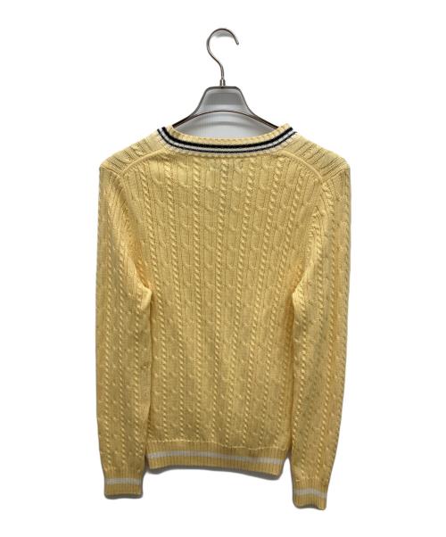 BROOKS BROTHERS（ブルックスブラザーズ）BROOKS BROTHERS (ブルックスブラザーズ) チルデンニット イエロー サイズ:Ｓの古着・服飾アイテム