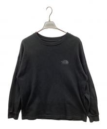 THE NORTHFACE PURPLELABEL（ザ・ノースフェイス パープルレーベル）の古着「8oz L/S Logo Tee」｜ブラック