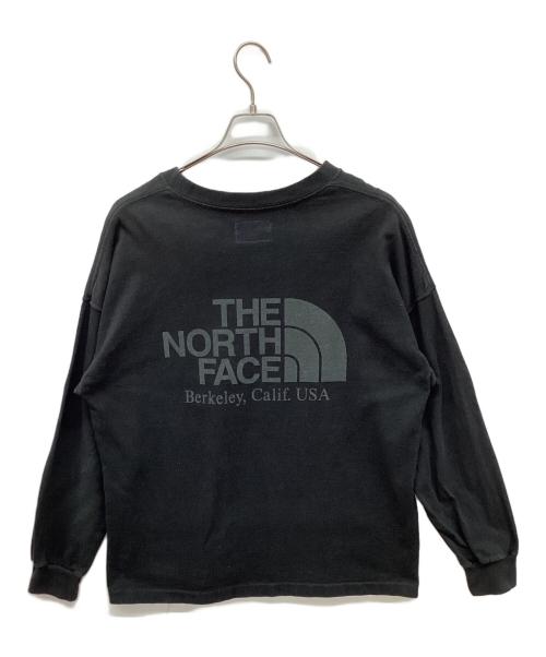 THE NORTHFACE PURPLELABEL（ザ・ノースフェイス パープルレーベル）THE NORTHFACE PURPLELABEL (ザ・ノースフェイス パープルレーベル) 8oz L/S Logo Tee ブラック サイズ:Lの古着・服飾アイテム