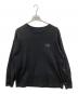 THE NORTHFACE PURPLELABEL（ザ・ノースフェイス パープルレーベル）の古着「8oz L/S Logo Tee」｜ブラック