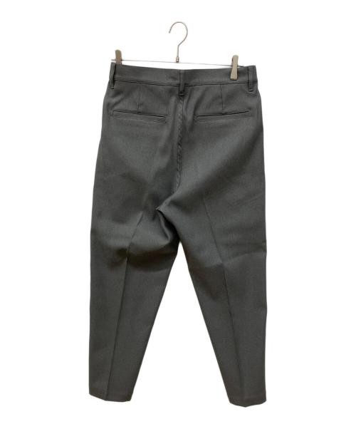 CAMBIO（カンビオ）CAMBIO (カンビオ) テーパードライン裾シングルトラウザー グレー サイズ:Ｍの古着・服飾アイテム