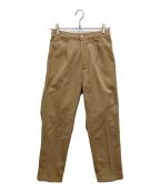AuVraiChic BRITAINオーブライシック）の古着「ワークパンツ　チノパンツ　イージーパンツ」｜ベージュ