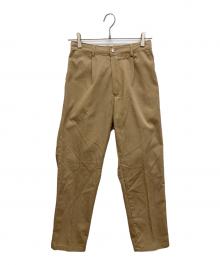 AuVraiChic BRITAIN（オーブライシック）の古着「ワークパンツ　チノパンツ　イージーパンツ」｜ベージュ