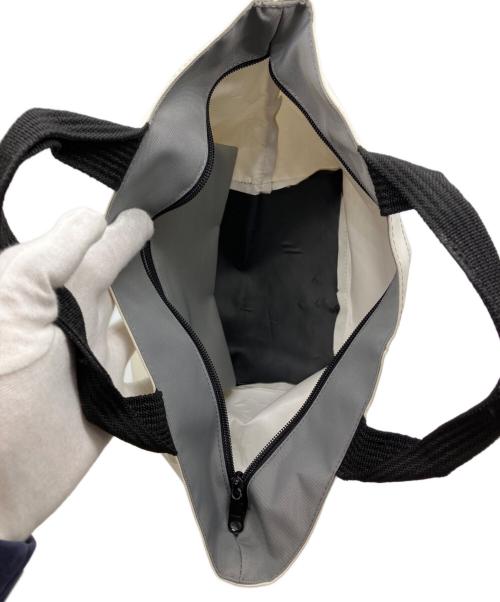 Herve Chapelier（エルベシャプリエ）Herve Chapelier (エルベシャプリエ) ハンドバッグ ベージュの古着・服飾アイテム