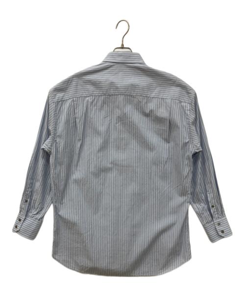 GUCCI（グッチ）GUCCI (グッチ) ストライプシャツ スカイブルー サイズ:41の古着・服飾アイテム