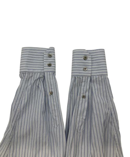 GUCCI（グッチ）GUCCI (グッチ) ストライプシャツ スカイブルー サイズ:41の古着・服飾アイテム