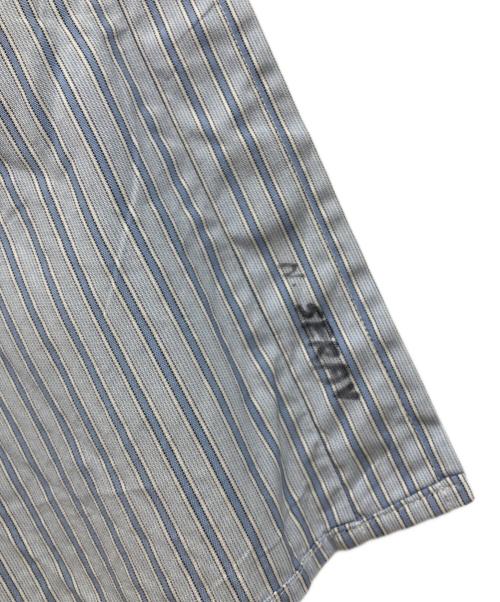 GUCCI（グッチ）GUCCI (グッチ) ストライプシャツ スカイブルー サイズ:41の古着・服飾アイテム