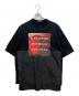 ALMOSTBLACK（オールモストブラック）の古着「A FLOWER FUCKING TEE」｜ブラック