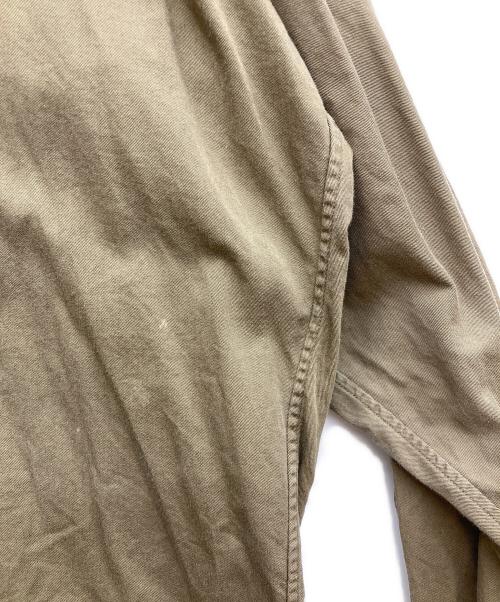 RALPH LAUREN（ラルフローレン）RALPH LAUREN (ラルフローレン) BLAKE　ボタンダウンシャツ　ワンポイント ソリッド BDシャツ　 ブラウン サイズ:XLの古着・服飾アイテム