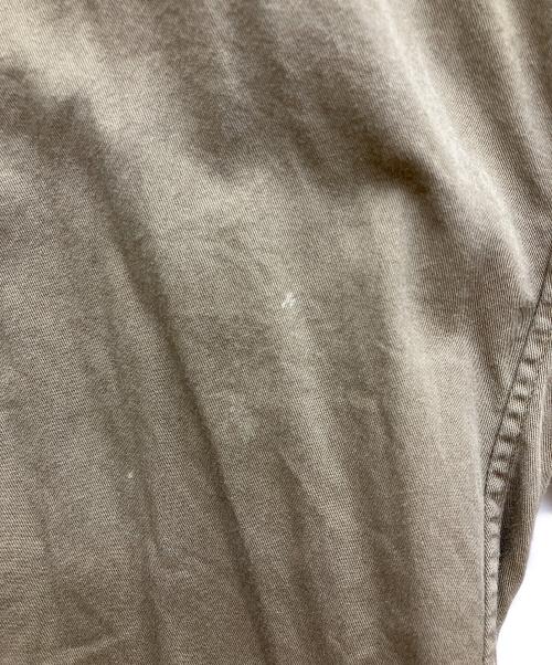 RALPH LAUREN（ラルフローレン）RALPH LAUREN (ラルフローレン) BLAKE　ボタンダウンシャツ　ワンポイント ソリッド BDシャツ　 ブラウン サイズ:XLの古着・服飾アイテム