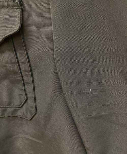 JUNYA WATANABE COMME des GARCONS（ジュンヤワタナベ コムデギャルソン）JUNYA WATANABE COMME des GARCONS ((ジュンヤワタナベ コムデギャルソン) 09AW レザー切替ハンティングジャケット ブラック サイズ:Mの古着・服飾アイテム