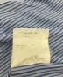 中古・古着 COMME des GARCONS HOMME (コムデギャルソン オム) ストライプ切替ボタンダウンシャツ ブルー サイズ:M：7000円
