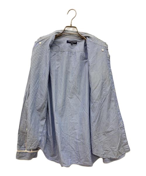 COMME des GARCONS HOMME（コムデギャルソン オム）COMME des GARCONS HOMME (コムデギャルソン オム) ボタンダウンシャツ　ストライプシャツ ブルー サイズ:Mの古着・服飾アイテム