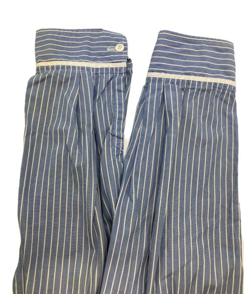 COMME des GARCONS HOMME（コムデギャルソン オム）COMME des GARCONS HOMME (コムデギャルソン オム) ボタンダウンシャツ　ストライプシャツ ブルー サイズ:Mの古着・服飾アイテム