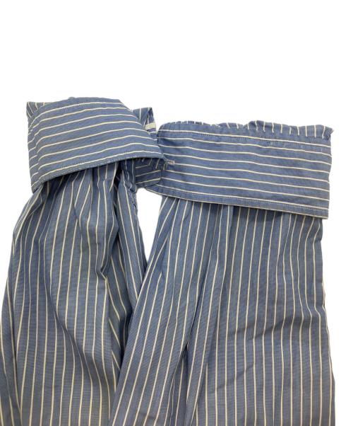 COMME des GARCONS HOMME（コムデギャルソン オム）COMME des GARCONS HOMME (コムデギャルソン オム) ボタンダウンシャツ　ストライプシャツ ブルー サイズ:Mの古着・服飾アイテム