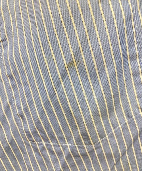 COMME des GARCONS HOMME（コムデギャルソン オム）COMME des GARCONS HOMME (コムデギャルソン オム) ボタンダウンシャツ　ストライプシャツ ブルー サイズ:Mの古着・服飾アイテム