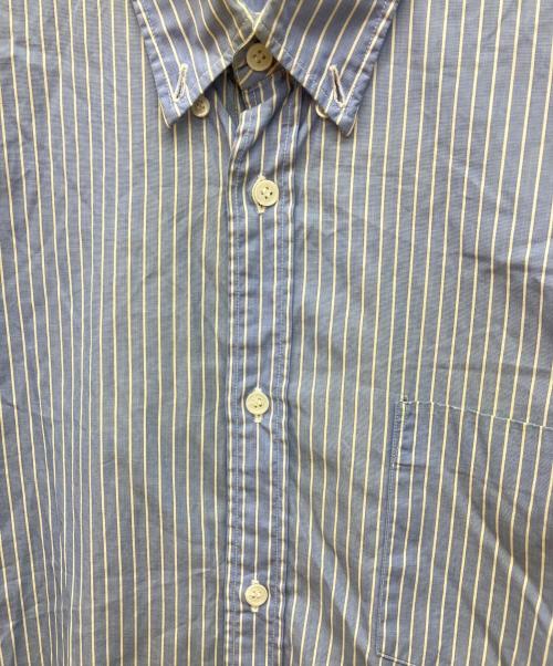 COMME des GARCONS HOMME（コムデギャルソン オム）COMME des GARCONS HOMME (コムデギャルソン オム) ボタンダウンシャツ　ストライプシャツ ブルー サイズ:Mの古着・服飾アイテム