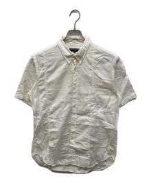 COMME des GARCONS HOMME（コムデギャルソン オム）の古着「ボタンダウン半袖シャツ」｜ホワイト