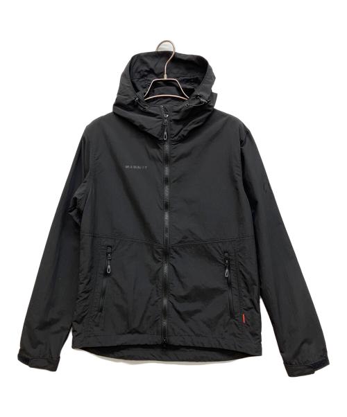 MAMMUT（マムート）MAMMUT (マムート) Hiking WB Hooded Jacket　ハイキング ウィンドブレーカー ブラック サイズ:Mの古着・服飾アイテム