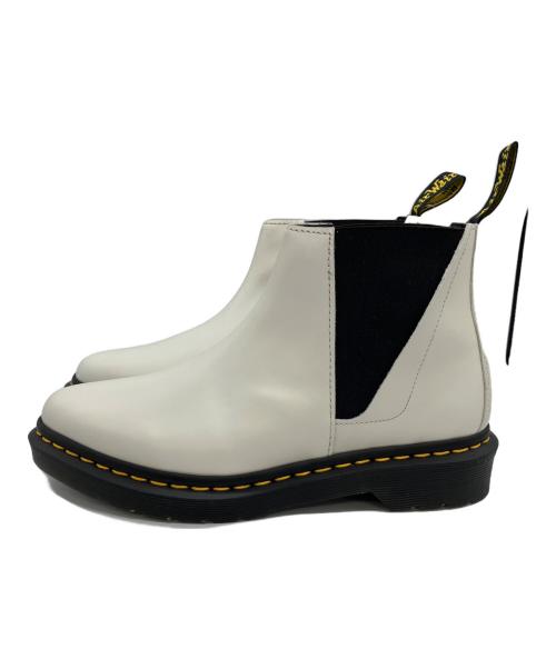 Dr.Martens（ドクターマーチン）Dr.Martens (ドクターマーチン) BIANKA チェルシーブーツ ホワイト サイズ:UK 5の古着・服飾アイテム
