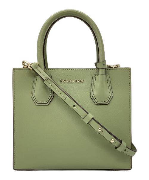 MICHAEL KORS（マイケル・コース）MICHAEL KORS (マイケル・コース) マーサーミディアムメッセンジャー　2WAYショルダーバッグ　30T0LM9M2L グリーンの古着・服飾アイテム