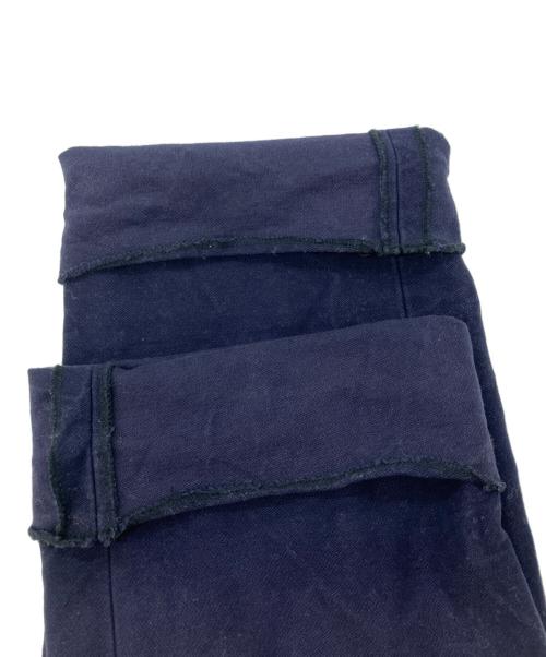 TENDERLOIN（テンダーロイン）TENDERLOIN (テンダーロイン) The Stylist Japan (ザスタイリストジャパン) コットントラウザーズ　コラボパンツ ネイビー サイズ:Ｓの古着・服飾アイテム