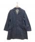 Jurgen Lehl + Babaghuri（ヨーガンレール+ババグーリ）の古着「デニムステンカラーコート」｜インディゴ