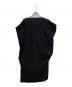 Vivienne Westwood RED LABEL (ヴィヴィアンウエストウッドレッドレーベル) ノースリーブワンピース ブラック×ベージュ サイズ:2：8000円