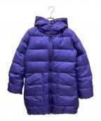 PLEATS PLEASEプリーツプリーズ）の古着「ダウンコート」｜パープル