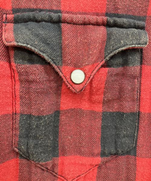 POLO COUNTRY（ポロカントリー）POLO COUNTRY (ポロカントリー) チェックシャツ レッド サイズ:Mの古着・服飾アイテム