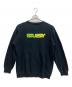 stussy (ステューシー) 紺タグ オールドプリントスウェット ブラック サイズ:L：12000円
