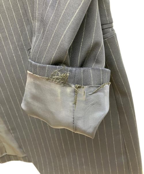 TAKEO KIKUCHI（タケオキクチ）TAKEO KIKUCHI (タケオキクチ) ストライプセットアップスーツ ネイビー サイズ:3の古着・服飾アイテム