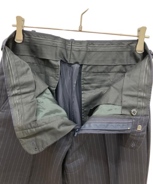 TAKEO KIKUCHI（タケオキクチ）TAKEO KIKUCHI (タケオキクチ) ストライプセットアップスーツ ネイビー サイズ:3の古着・服飾アイテム