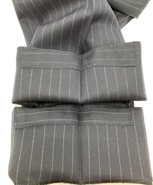 TAKEO KIKUCHI（タケオキクチ）TAKEO KIKUCHI (タケオキクチ) ストライプセットアップスーツ ネイビー サイズ:3の古着・服飾アイテム