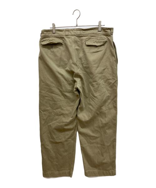 French Army（フランス軍）French Army (フレンチアーミー) M52チノパン ブラウン サイズ:下記参照の古着・服飾アイテム
