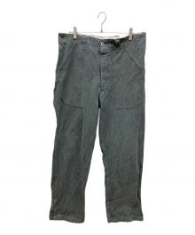 スイス軍（スイスアーミー）の古着「ヴィンテージデニムワークパンツ」｜インディゴ