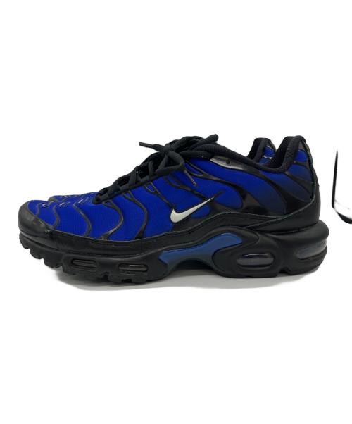 NIKE（ナイキ）NIKE (ナイキ) AIR MAX PLUS PRM BLACK/PHANTOM-RACER BLUE-OBSIDIAN ブルー サイズ:28の古着・服飾アイテム
