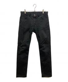 COMME des GARCONS HOMME PLUS（コムデギャルソンオムプリュス）の古着「スキニーデニムパンツ」｜ブラック