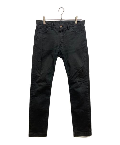 COMME des GARCONS HOMME PLUS（コムデギャルソンオムプリュス）COMME des GARCONS HOMME PLUS (コムデギャルソンオムプリュス) スキニーデニムパンツ ブラック サイズ:LLの古着・服飾アイテム