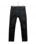 COMME des GARCONS HOMME PLUS（コムデギャルソンオムプリュス）の古着「スキニーデニムパンツ」｜ブラック