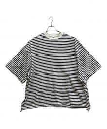 is-ness（イズネス）の古着「ボーダーTシャツ」｜ホワイト