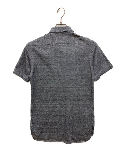GUY ROVER（ギローバー）GUY ROVER (ギローバー) カッタウェイポロシャツ グレー サイズ:Mの古着・服飾アイテム