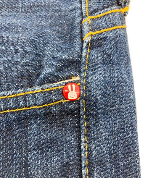 CUNE（キューン）CUNE (キューン) 2連うさぎデニムパンツ インディゴ サイズ: 73.5cm (W29)の古着・服飾アイテム