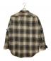 RRL (ダブルアールエル) チェックネルシャツ ブラウン サイズ:L：12000円