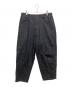 WESTOVERALLS（ウエストオーバーオールズ）の古着「コラボブラックデニムパンツ」｜ブラック